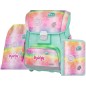 Oxybag PREMIUM iskolatáska szett (5db.) - Szivárványos + INGYEN uzsonnás doboz