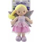 Tündérbaba Lilácska, rongy/szövet, 40 cm