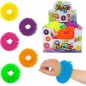 Anti-stressz karkötő, összenyomható sztreccs szilikon, 11cm, 6 szín