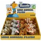 Safari/ZOO állat plüss 10-15cm 4 féle 3m+
