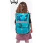BAAGL Zippy Dolphin 5 db iskolatáska szett:iskolatáska, tolltartó, zsák, kötény, pénztárca
