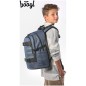 BAAGL Skate Dust Blue iskolatáska, tolltartó és sporttáska
