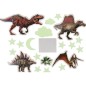 Sötétben világító dinoszauruszok falra/mennyezetre papír/műanyag 2 féle