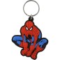 Kulcstartó/kulcstartó Spiderman ülőgumi 6cm