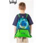 BAAGL SET 3 Zippy plus focilabda: aktatáska, tolltartó, táska