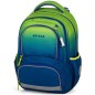 OXY NEXT Ombre Green iskolatáska, 3 részes szett