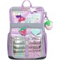 Iskolatáska szett Baagl Zippy Lavender