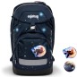 Iskolatáska szett Ergobag prime Galaxy kék 2023 hátizsák+tolltartó+füzetbox
