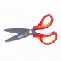 Griffix olló jobbkezes piros