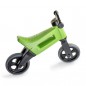 FUNNY WHEELS 2v1 zöld műanyag motorkerékpár, állítható ülésmagasság 28/31cm