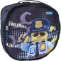 Iskolatáska LEGO CITY Police Cop - 2db. részlet és utazási kulacs ajándékba
