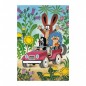 Puzzle Vakond boldog 2x48 darab 18x26cm
