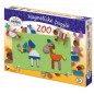 Mágneses puzzle ZOO dobozban 33x23x3,5cm