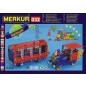 Építőkészlet MERKUR 032 Vasúti modellek 10 modell 300 db