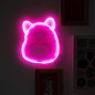 Squishmallows FIZZ Neonfény - Fifi, a róka