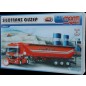 Építőkészlet Monti 57 Silotrans Guzep Actros L-MB 1:48