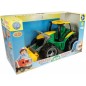 Traktor kanállal zöld-sárga 65cm 3 éves kortól