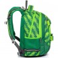 Iskolai hátizsák OXY Style Mini foci zöld és kulcstartó ajándékba
