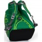 Iskolai hátizsák OXY Style Mini foci zöld és kulcstartó ajándékba