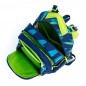Iskolai hátizsák OXY Style Mini foci kék 21 és Füzetdoboz A4 ajándékba