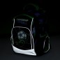 Iskolai hátizsák OXY Style Mini foci kék 21 és Füzetdoboz A4 ajándékba
