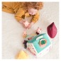Lilliputiens - textil házikó A farkas és a három kismalac meséjével