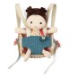 Lilliputiens - textil játék hordozóval - Jeanne baba