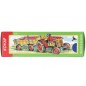 Traktor Zetor platós kék kulcsos 28 cm