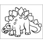 Homokfestő készlet DINO
