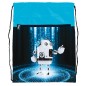 Iskolatáska elsősöknek fiús Stil Funny Robots 3db-os szett, napló ajándékba