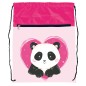 Stil Panda Love ergonómikus iskolatáska elsősöknek 3db-os szett, napló ajándékba
