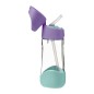 Szívószálas ivópalack 450 ml – Lilac Pop