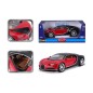 Bburago - HOBBY autómodell, Bugatti Chiron, piros-fekete, 1:18