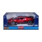 Bburago - HOBBY autómodell, Bugatti Divo, metálpiros, 1:18