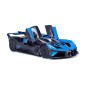 Bburago - HOBBY autómodell, Bugatti Bolide, kék-fekete, 1:18