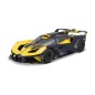 Bburago - HOBBY autómodell, Bugatti Bolide, sárga-fekete, 1:18