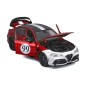 Bburago - HOBBY autómodell, Alfa Romeo Giulia GTAm, metálpiros-fehér, 1:18