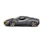 Bburago - RACE+PLAY, Ferrari 296 GTB ASSETTO FIORANO, metálszürke, 1:18