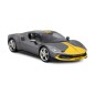 Bburago - RACE+PLAY, Ferrari 296 GTB ASSETTO FIORANO, metálszürke, 1:18