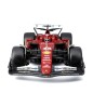 Bburago – RACE F1-es versenyautó Ferrari SF-25 .2025 sisakkal, 16 Charles Leclerc, 1:18