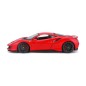 Bburago - RACE+PLAY Ferrari 488 Pista, piros, 1:24