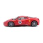 Bburago - RACING, Ferrari 458 Challenge, piros, 1:24