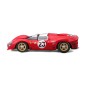 Bburago - RACING, Ferrari 330 P4 Daytona (1967), piros, 1:24