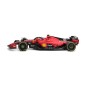 Bburago - FORMULA RACING, Ferrari SF-23 (2023) díszdobozban, #55 Carlos Sainz, 1:24