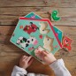 Vkládací zvukové puzzle na desce - Farma