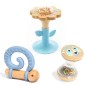 Ajándékszett babának - csigás rágóka és két csörgő