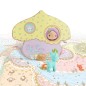 Tinyly - Puzzl’Up - Tündérlány Lily és varázsvilág - 33 db