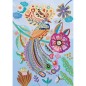 Látványos puzzle - csillogó madár - 50 db