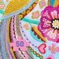 Látványos puzzle - csillogó madár - 50 db