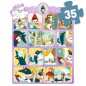 Mesés puzzle - piros Karkulka - 35 db